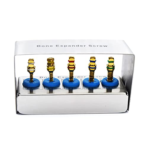 Medspo Professional Dental Elevators | Composite Restorative Implants | Luxating Filling | Surgical Root Extraction Spreading | Osteotome Periotome Instruments (Bone Expander Screw Kit) #TOP3