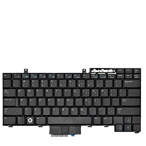 Clavier Dell Precision M2400 noir US pour remplacer des touches usées