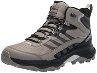 Merrell Men's Speed Strike 2 Mid Waterproof Hiking Boot, Fungi, US 14