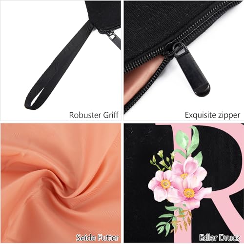 A-Z-Personalized-Initial-Makeup-Bag-Cosmetic-Bags-for-Women-Birthday-Gifts-for-Women-Unique-Make-up-Bags-for-Women-Bride-Bridesmaid-Gift-Cosmetic-BagsGifts-for-Best-Friend-R