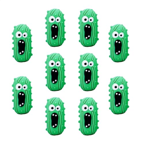 絶叫ピクルス - キュウリのピクルスモデル | Tiny Pickle 感情的なサポート Pickle |かわいい感情サポートピクルスオーナメント |キュウリの叫び |家のデスクトップの装飾のためのキュウリの飾り