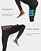 ECENOKL Compression Pants Men Running Tights Athletic Leggings with Pockets,Workout Football Sports Base Layer 013-Black1-L