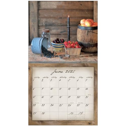 Legacysimpletreasures13x12paper2025hangingwallcalendar  Urban Country Home Decor Legacy simple treasures 13 x 12 paper 2025 hanging wall calendar  urban country home decor