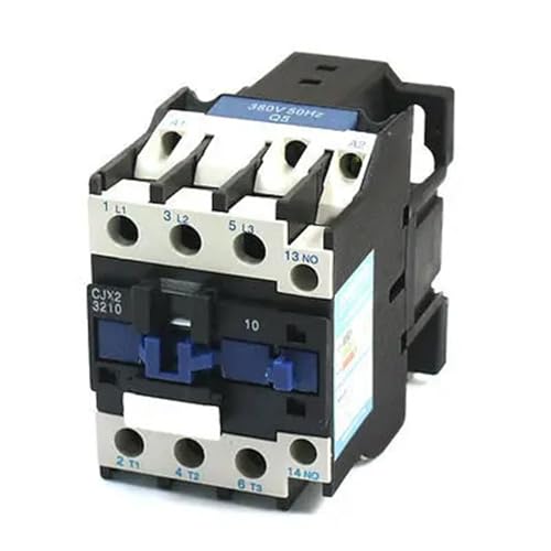 Contactor AC CJX2-3210 evita caídas de tensión en motores trifásicos de 380V y 50A