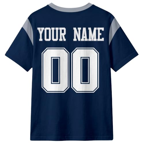 Image of T-Shirt Custom Crewneck Short Sleeve for Men Gifts | Custom T-Shirt Personalized Name and Number
