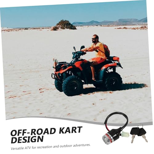 Interruptor de encendido recambio conmutador de arranque moto scooter quad 6