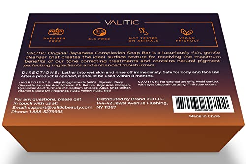 Valitic Kojic Acid Dark Spot Remover Soap Bars With Vitamin C thumb #2
