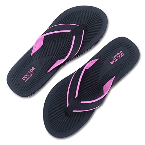 Image of DOCTOR EXTRA SOFT House Slipper for Women's Care Durable | Orthopaedic & Diabetic | Lightweight| Comfortable Footbed |Slippers for Girls & Ladies Daily Use D-05
