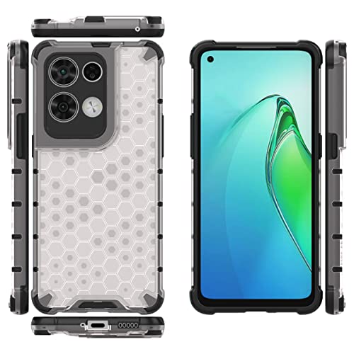 Image of Glasgow Back Case Cover Compatible with Oppo Reno8 Pro 5G / Reno 8 Pro 5G (Stylish Design) - Transparent