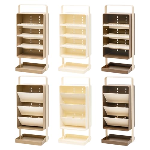 Organiseur de bureau pour pinceaux de maquillage et cosmétiques - 4