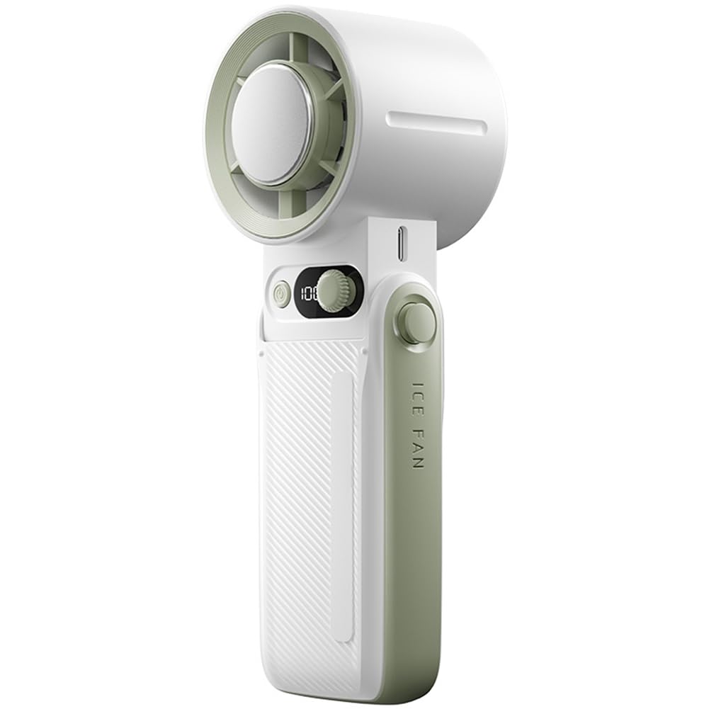 Ventilateur portatif à main pour canicule et bouffées de chaleur