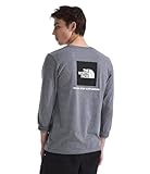 The North Face Men�s Core Box Long Sleeve NSE Tee | T-Shirt with Ribbed Collar & Cuffs for Durability