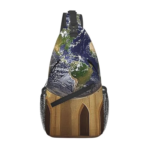 Morrales tipo bandolera Cross Chest Bag negro miniatura 1