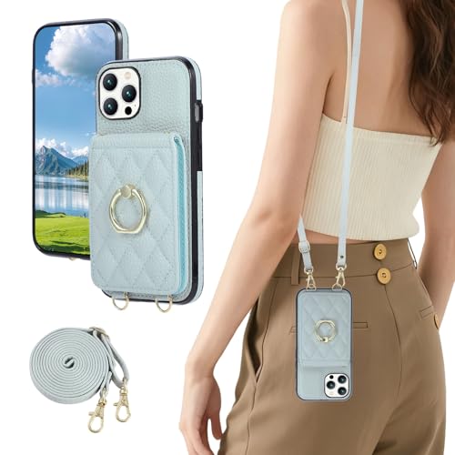 KW-LINK iPhone 12 mini �P�[�X �蒠�^ ��phone12 mini �P�[�X �V�����_�[ �����O�t�� �X�}�z�P�[�X iphone12 mini �w�ʃP�[�X������� �w�ʃJ�[�h���[ ���u���X�^���h�@�\ �A�C�t�H��12�~�j �ɓK�p �J�o�[ 