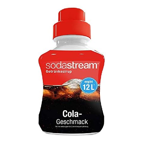 SodaStream Sirup Cola, Ergiebigkeit: 1x Flasche ergibt 12 Liter Fertiggetränk Cover