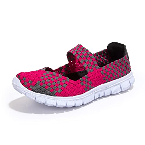 Zapatillas deportivas Mary Jane elásticas para mujer ideales para hacer senderismo ligero