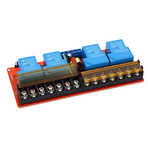 Módulo de relé Módulo de relé de Optoacoplador de 4 Canais, Isolamento de Módulo de relé de Gatilho