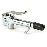 Interstate Pneumatics B302S Standard Thumb Lever Safety Blowgun - with OSHA Approved Rubber Safety T