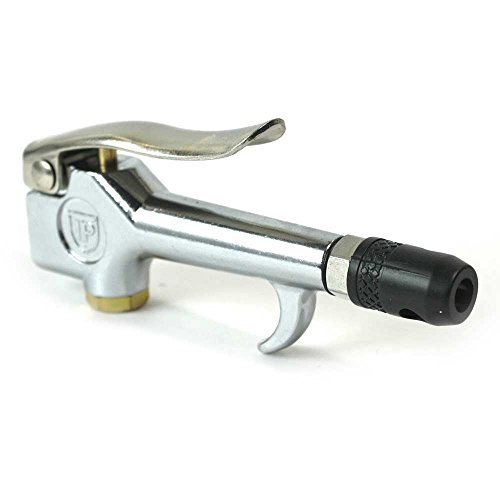 Interstate Pneumatics B302S Standard Thumb Lever Safety Blowgun - With Osha Approved Rubber Safety Tip #TOP13