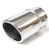 Universal Auspuff Blende Endrohr Edelstahl Auspuffblende Chrome