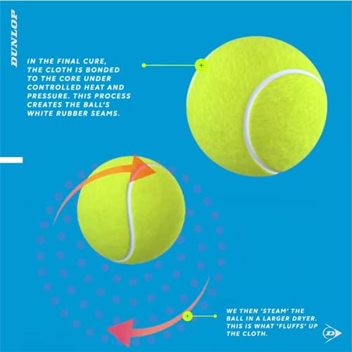 DUNLOP ATP Championship Regular Duty Tennis Balls, Case - Thumbnail 2