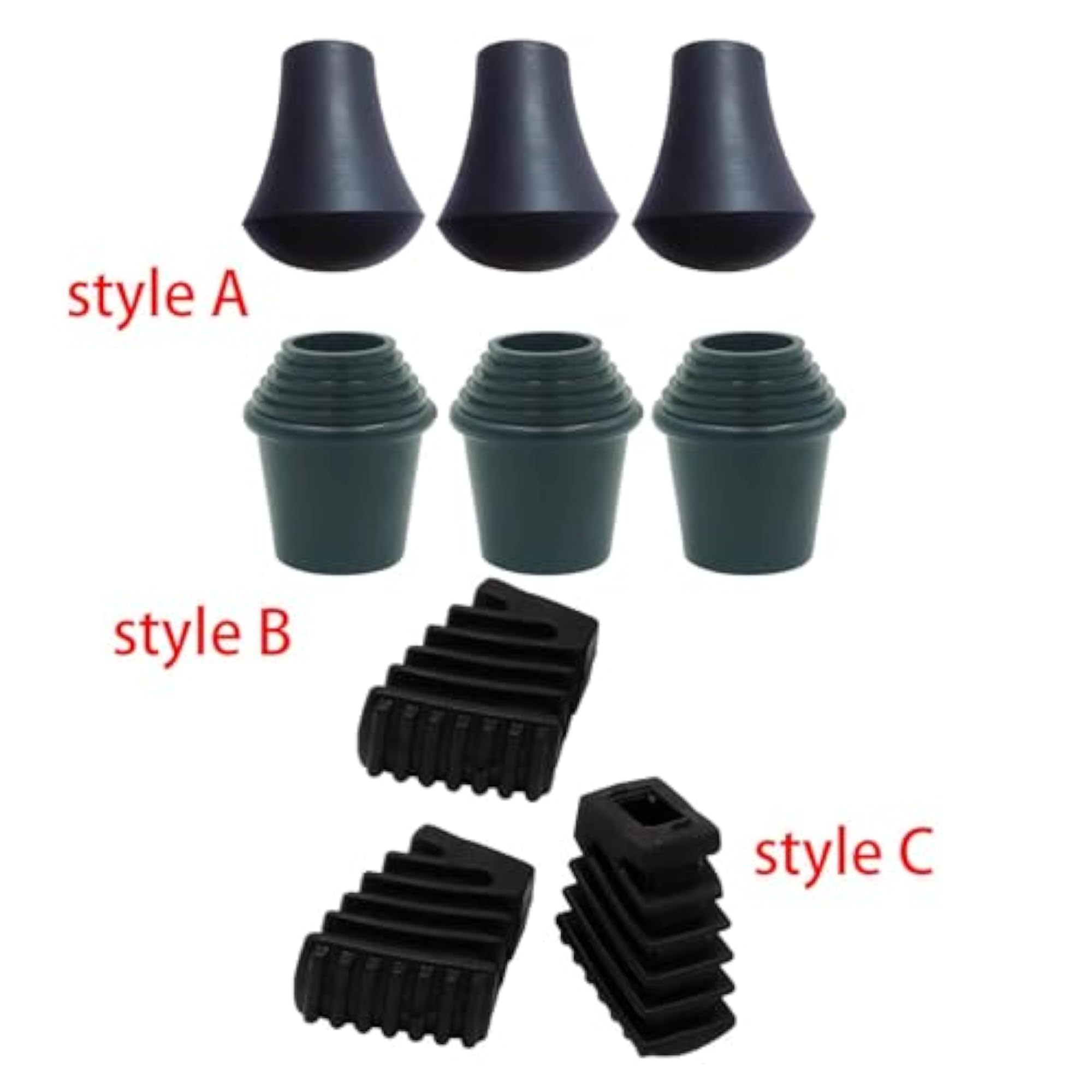 3 Pieces Drum Feet Durable Bass Drum Leg Feet