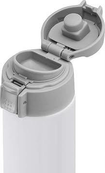 Zwilling Thermo Mat, 7 Hours Hot Keeps 12 Hours Cold, Stainless Steel, White-Grey, 450 ml