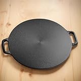 Solution de rangement efficace : cette poêle en fonte dispose d'une poignée qui simplifie le rangement, optimisant ainsi l'espace de votre cuisine. Sa finition noire élégante améliore l'esthétique de n'importe quelle cuisine, offrant à la fois fonctionnalité et style.