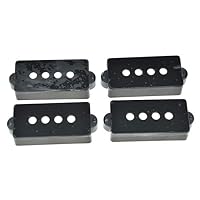 Juego De 4 Fundas Para Pastillas De Bajo Dopro - Color Blanco, Para Bajos De Precisión De 4 Cuerdas
