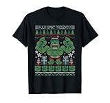 Marvel Hulk Wants Presents Holiday Sweater T-Shirt