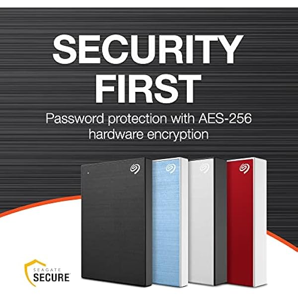 Seagate One Touch 2 ТБ портативный внешний жесткий диск аппаратное шифрование с активацией паролем ПК ноутбуки и Mac USB 3.0 черный 2 года службы спасения STKY2000400