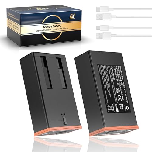 Azonpower 2 Pack 5Ah Rechargeable Lithium Battery Compatible with Moultrie Edge Cellular Trail Camera(Edge Edge PRO Edge 2 Edge 2 PRO Edge 3 Edge 3 PRO) Long-Lasting Power Mag Battery Pack