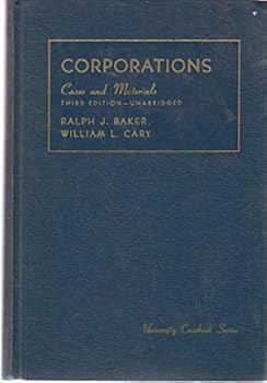 Hardcover Cases and Materials on Corporations Book