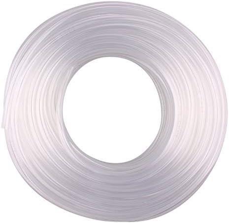 DERNORD PVC Tubing 3/8"ID X 1/2"OD Flexible Clear Vinyl Hose 100 Feet for Food Grade