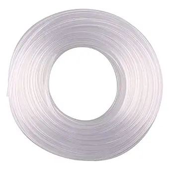 DERNORD PVC Tubing 3/8"ID x 1/2"OD Flexible Clear Vinyl Hose 100 Feet for Food Grade