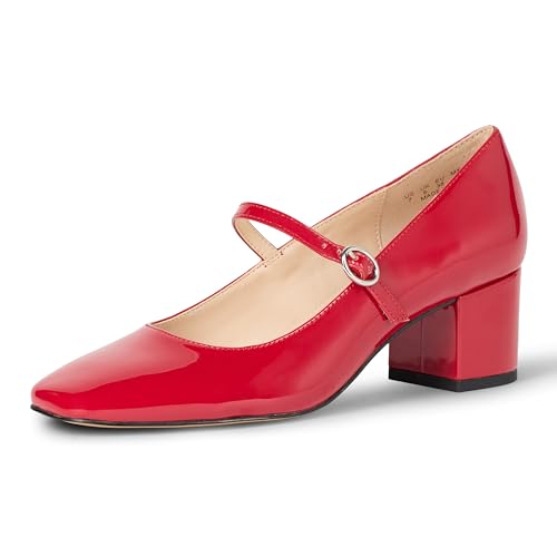 Talons Plateforme Femme Confortables, Chaussures Style Mary Jane Aoki