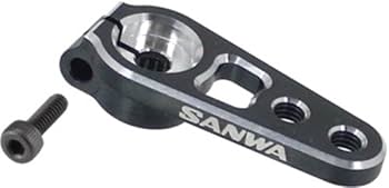 Amazon | SANWA アルミサーボホーン 1pcs BLACK 107A54261B