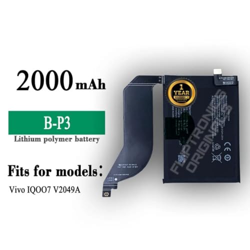 Image of B-P3 Battery for Vivo IQOO7 V2049A I2009 Battery with 1 Year Warranty**** (P166)