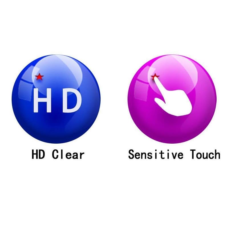 Icons for HD Clear and Sensitive Touch features