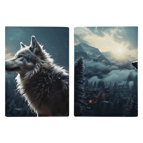 Housse de protection passeport loup pour vos escales de nuit