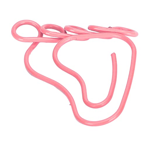 Clipe de Papel, Clipes de Papel Portátil Em Forma de pé Galvanoplastia Bonito Mini à Prova de Ferrug