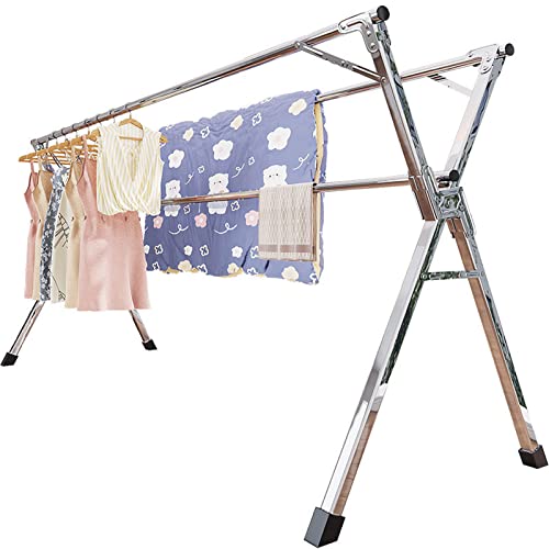 Étendoir pliable pour intérieur et extérieur idéal pour les couettes