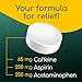 X RAY Extra Strength Pain Reliever: Acetaminophen 500 mg, Aspirin, Caffeine - 24 Tablets Each, Potent Formula for Migraine, Headache, and Back Pain Relief, Reduces Inflammation (Pack of 2)