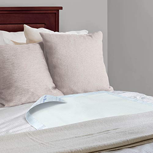 Medline Ultrasorbs Advanced Premium Disposable Underpads With Slipresist Technology, 30" X 36", 70 Count,White #TOP4