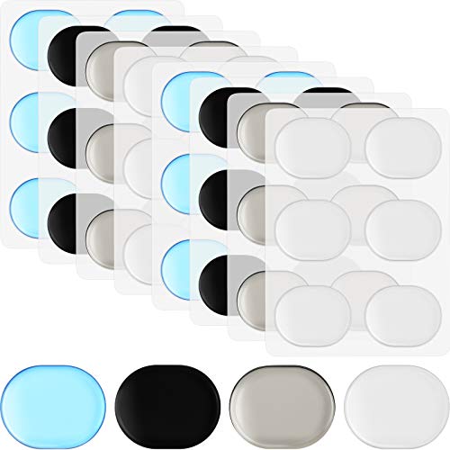 48 Piezas Silenciadores de Tambor Almohadillas de Tambor de Silicona Amortiguadores de Tambor Suave Almohadillas de Gel para Control de Tono de Tambor