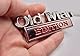 3D Old Man Edition Auto Aufkleber Metall Logo Emblem Sticker KFZ Rentner Silber