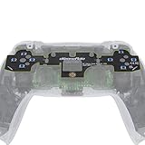 eXtremeRate フェース クリッキー キット V2 PS5 コントローラ BDM-010 & BDM-020用、カスタム Tactile Dpad アクション ボタン、PS5コントローラー用マウスクリック キット