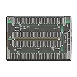 WANSUPYIN Rubber Toy Cars Parking Pad 1:64 Model Car Display Parking Lot Mat Pad Model Toy Cars Parking Pad Accessory bb