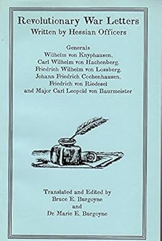 Paperback Revolutionary War Letters Written by Hessian Officers Book