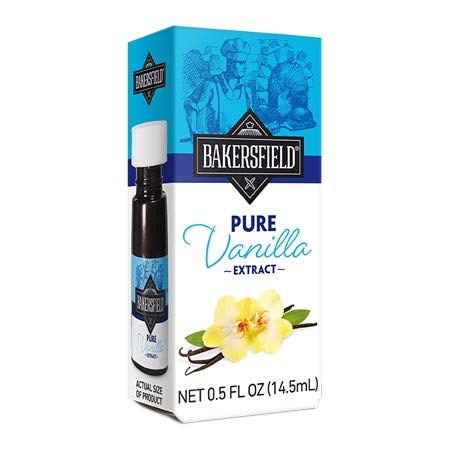 Bakersfield Extracts Set Of 6 Bottles In Total, Flavors: Almond, Coconut, Lemon, Orange And 2 Pure Vanilla Extracts. #TOP5